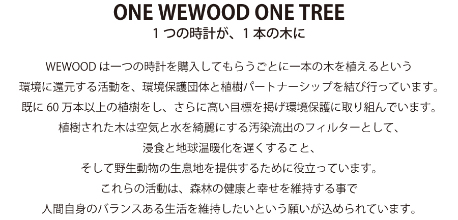 WEWOOD ウィーウッド 日本公式サイト